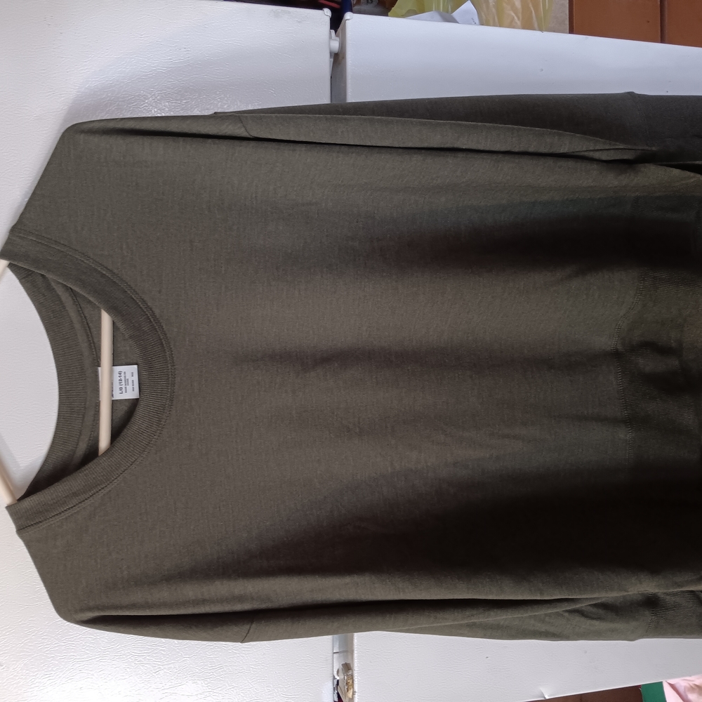 Olive Green Crewneck Sweatshirt
